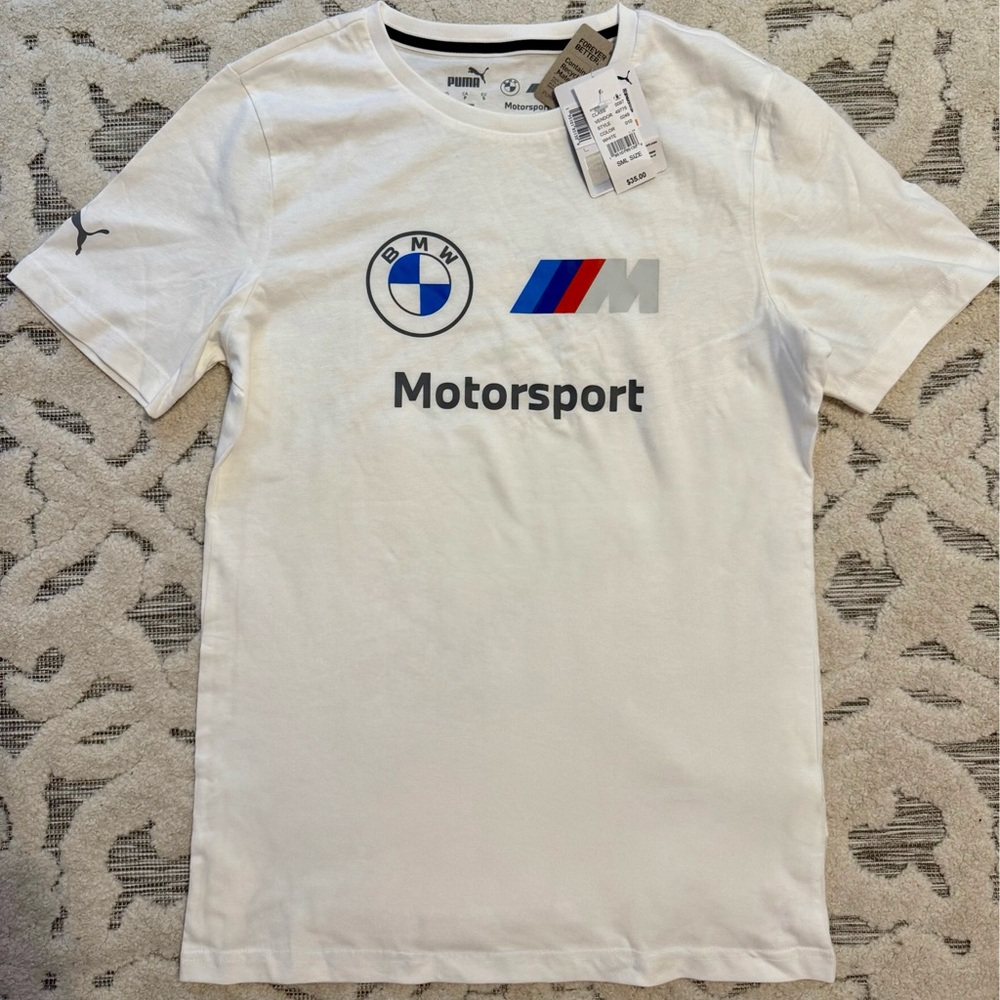 Puma BMW Motorsport White Tee